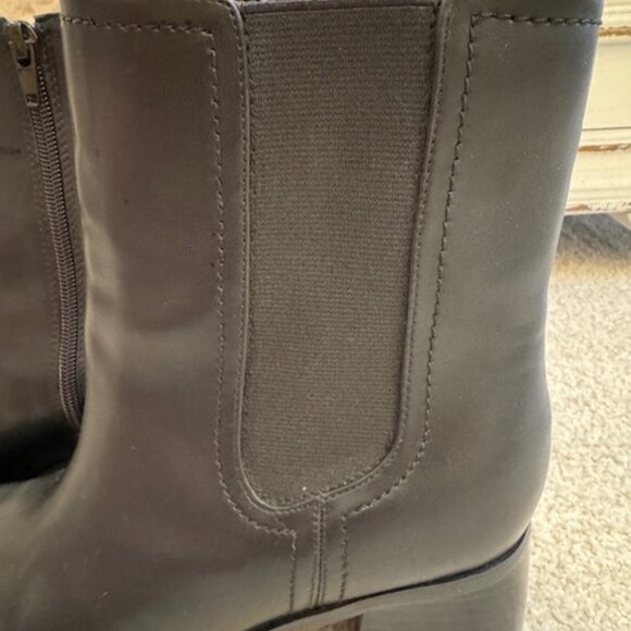 Black Nine West Short Boots - Women's 9 1/2 - Picture 6 of 10